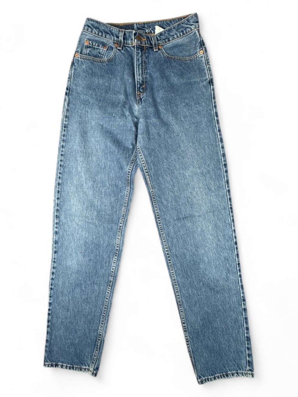 Levi's 560 Jeans Size 9 Jr L Medium Blue Loose Fit USA
